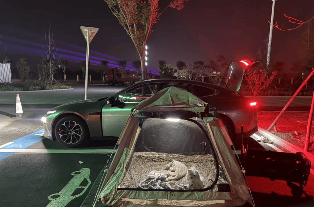 庆期间年轻人旅行掀起“帐篷过夜”热潮冰球突破正规网站不住酒店住帐篷！国(图2)